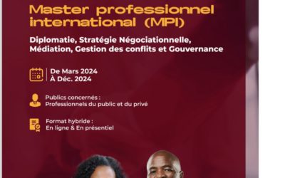 MASTER PROFESSIONNEL INTERNATIONAL (MPI)